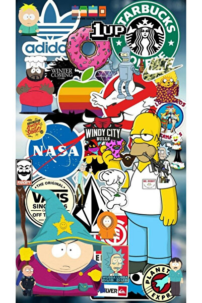 aydın garage Araba Kapı Direk Kaplama Folyosu karışık çizgi dizi karakterleri