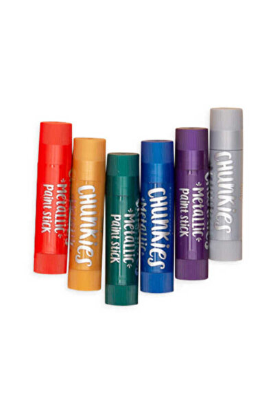 Ooly Chunkies Pastel Boya 6’lı Metalik Renkler 126-015