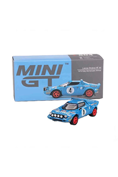 mini gt 164 Lancia Stratos Hf4 1979 Rally Montecarlo Win Mgt00504-L