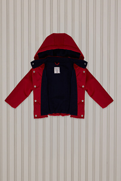 U.S. Polo Assn. Baby Boy Red Baby Coat
