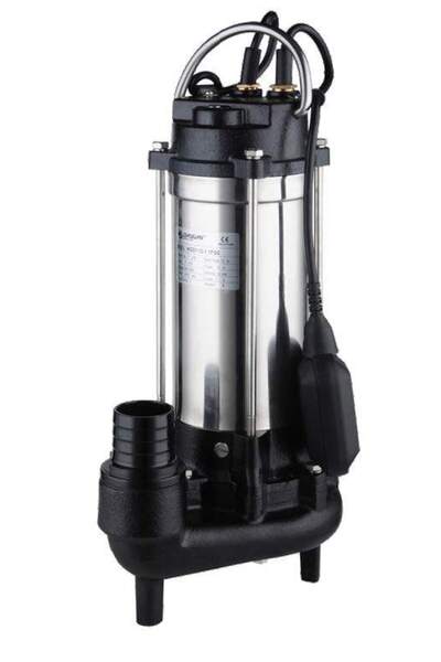 Winpo WNP 7-12 GR Flatörlü Kırıcılı Foseptik Drenaj Dalgıç Pompa 16mss 17m³/h...