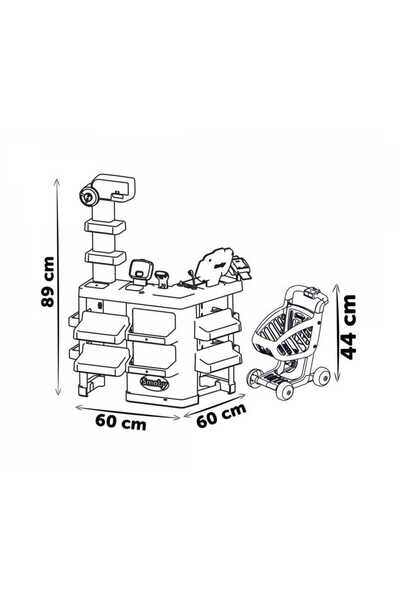 Smoby Süpermarket 350239