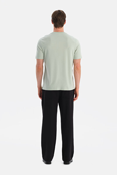 Dagi Μπλουζάκι με κοντό μανίκι με πράσινο γιακά μέντας