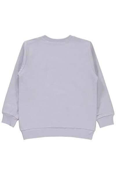 Civil Girls Kız Çocuk Sweatshirt 2-5 Yaş Galaktik Leylak