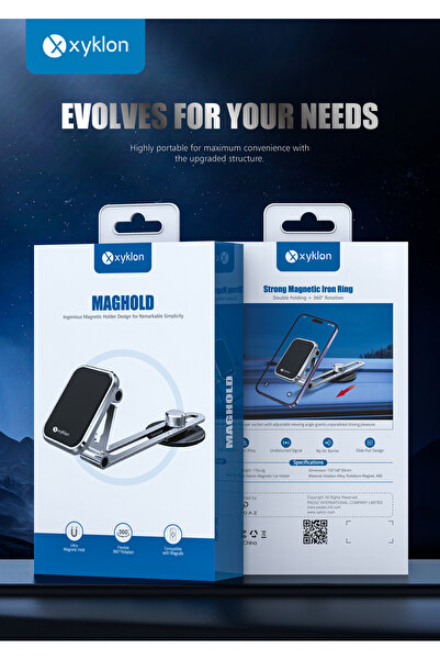 Xyklon Maghold Magnetic Car Mount Holder