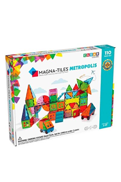 Magna Tiles Magnatiles Metropolis 110 Piece Set