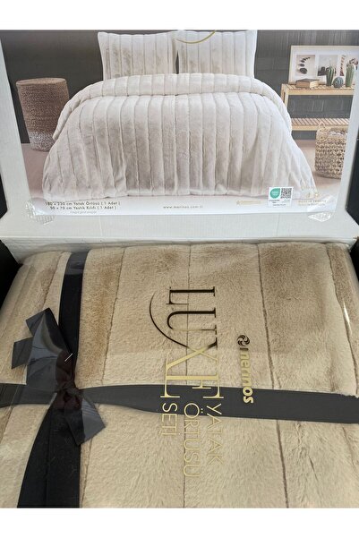 Merinos Single Luxe Beige Bedspread