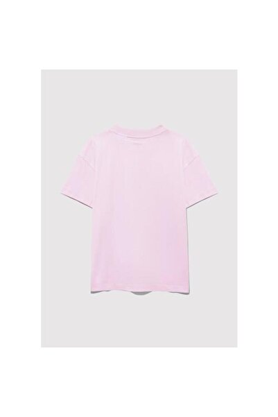 Mavi Χαλαρό ροζ κοριτσίστικο μπλουζάκι M7610312-8695