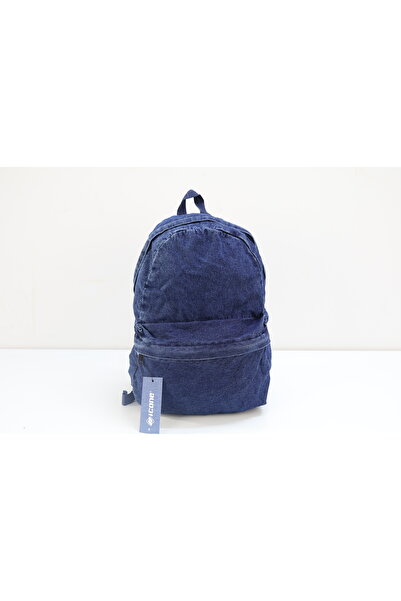 ICONE BAG Icone Unısex Рюкзак, Пральний джинсовий рюкзак, Застібка-блискавка, Джинсовий рюкзак