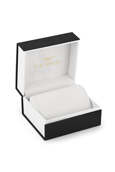 FERRO Fm43004a-1 Men's Silver Colored White Wristwatch - New Season + Bracelet Gift