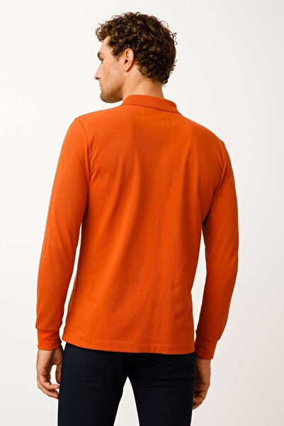 İgs Чоловічий светр з коміром-поло та ґудзиками