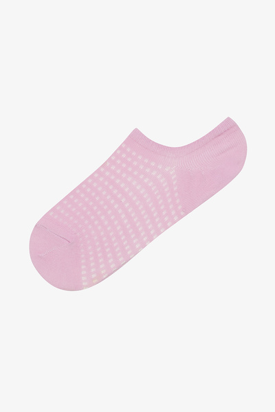 Penti 3 Çift Pamuklu Dama Çiçek Desenli Sneaker Çorap