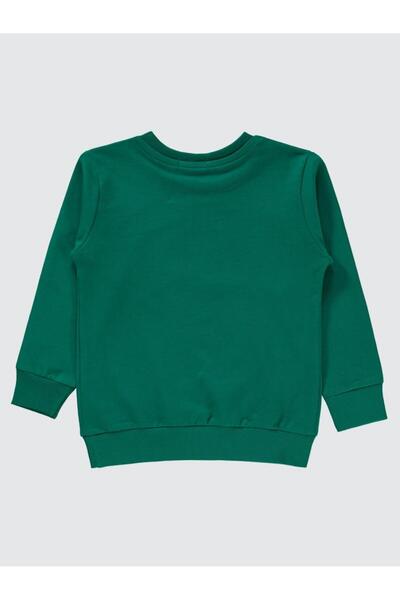 Civil Boys Erkek Çocuk Sweatshirt 2-5 Yaş Çam Yeşili
