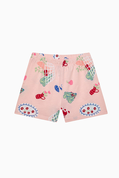 Penti Kız Çocuk Local Pamuklu Çok Renkli 2li Pijama Takımı
