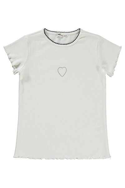 Civil Girls Girl's T-shirt 6-9 Years Ecru