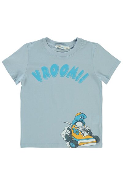 Civil Boys Vroom με τύπωμα Μπλουζάκι για 2-5 ετών - Μπλε 2-3 ετών
