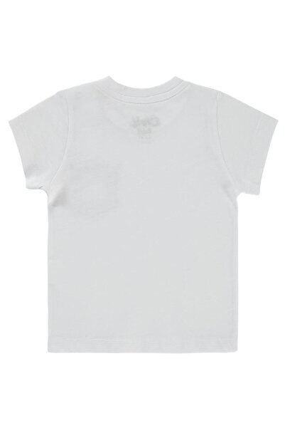 Civil Baby Sailboat Embroidered 6-18 Months T-Shirt - White 6-9 Months