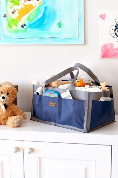 HAMUR Mother Baby Care Bag XL - Newborn Diaper Changing Organizer - Lamitela Grilaci