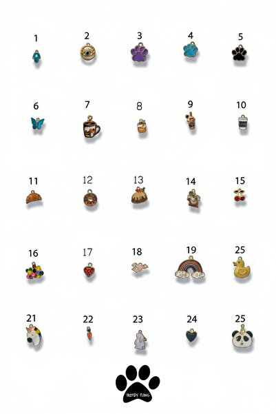 TRENDY PAWS İsme Özel Altın Kaplama Kedi Köpek Isimlik Künye Sea Star