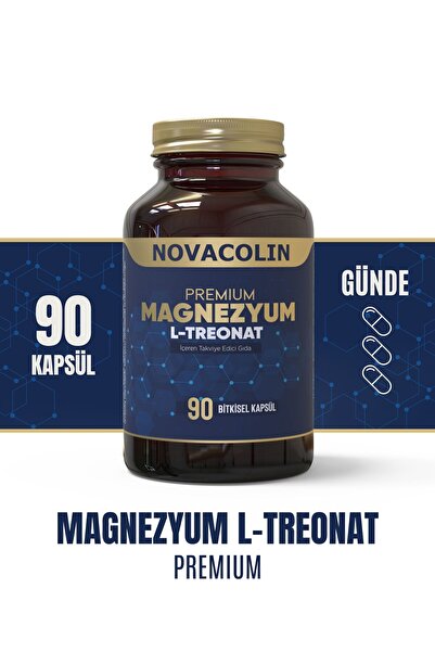 NOVACOLIN Magnezyum L-treonat Bitkisel 90 Kapsül