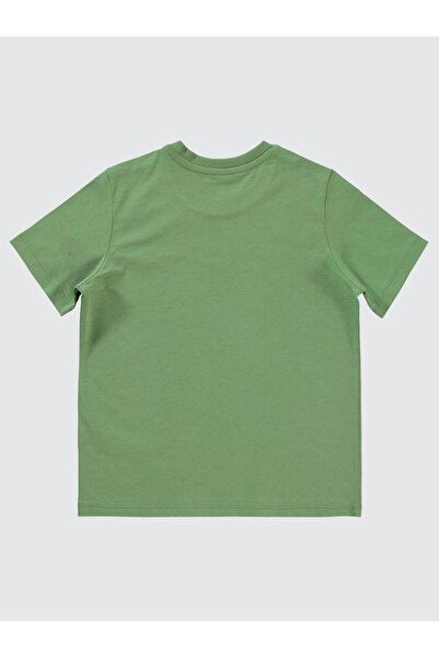 Civil Boys Summer Printed 6-9 Years Old T-Shirt - Khaki 6-7 Years Old