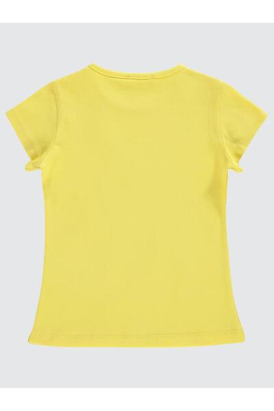 Civil Girls Basic 2-5 Years Old T-Shirt - Yellow 2-3 Years Old