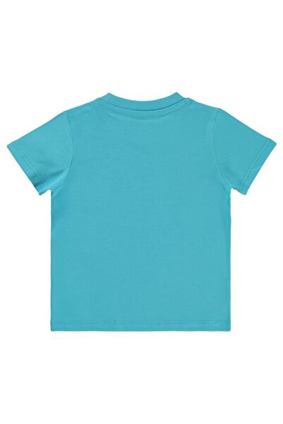 Civil Boys Cvl Balıklar Printed 2-5 Years Old T-Shirt - Blue 4-5 Years Old