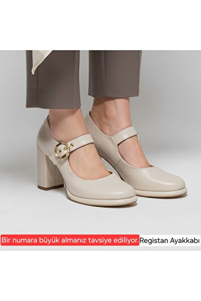 Registan Shoes DAR KALIP 11 CM PLATFORM TOPUKLU AYAKKABI