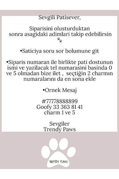 TRENDY PAWS İsme Özel Altın Kaplama Kedi Köpek Isimlik Künye Sea Star