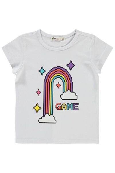 Civil Girls Біла футболка для дівчаток віком 2-5 років