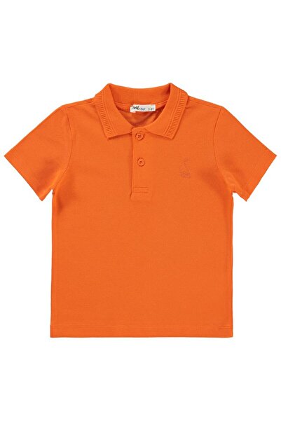 Civil Boys تي شيرت لاكوس مطرز بتصميم الإبحار للأعمار من 2 إلى 5 سنوات - برتقا...