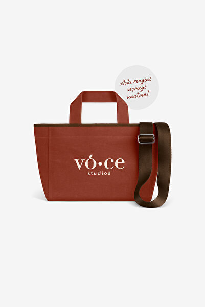 vo ce studios Kanvas Sunset Red Medium Bag