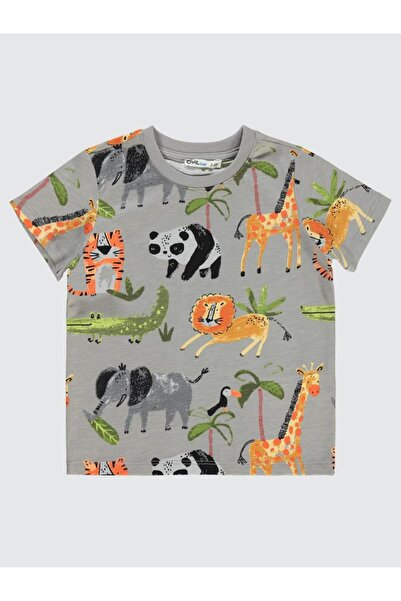 Civil Boys Μπλουζάκι για αγόρι 2-5 Χρόνια Γκρι