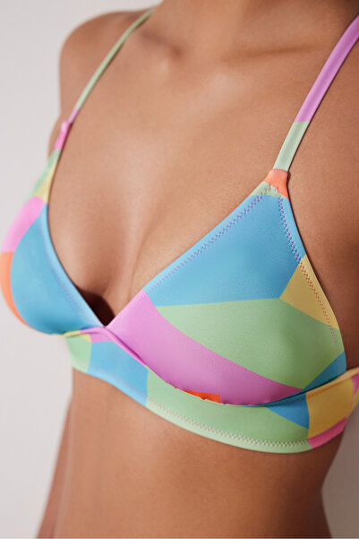 Penti Aqua Bralet Çok Renkli Bikini Üstü
