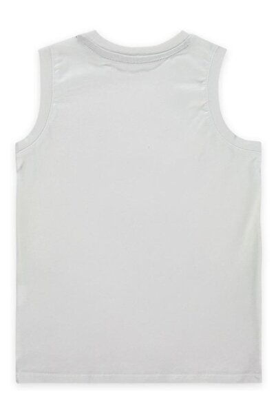 Civil Boys تي شيرت ملون Premier مطبوع بدون أكمام للأعمار من 6 إلى 9 سنوات - أ...