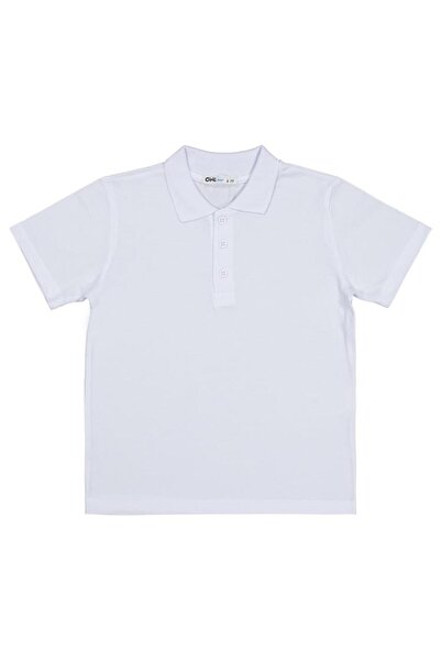 Civil Boys تيشيرت بيسيك لاكوس للأعمار من 6 إلى 9 سنوات - أبيض للأعمار من 7 إل...