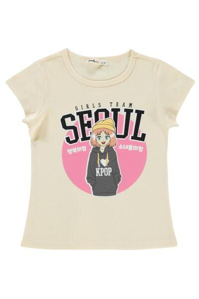 Civil Girls 2-5 Years Girl's T-Shirt - Elephant Tooth