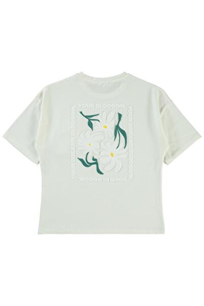 Civil Girls 10-13 Years Girl's Ecru T-Shirt