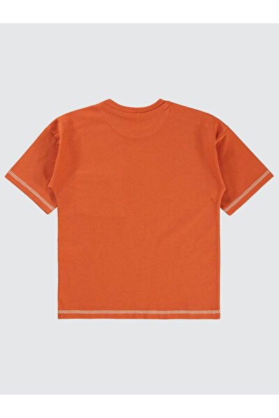 Civil Boys تي شيرت مزين بجيوب من الدانتيل ومطرز للأعمار من 6 إلى 9 سنوات - بر...