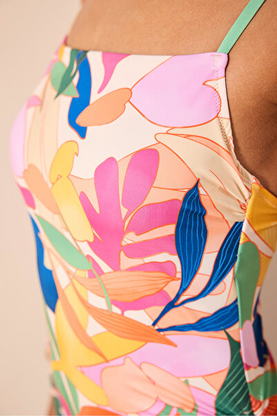 Penti Magnolia Çok Renkli Straplez Balenli Mayo