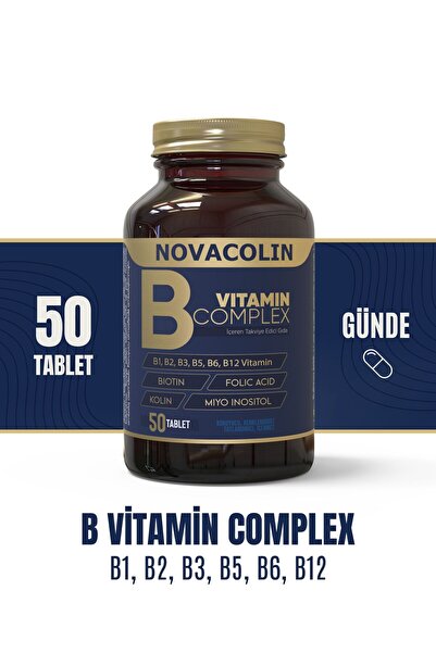 NOVACOLIN Vitamin B Kompleks 50 Tablet