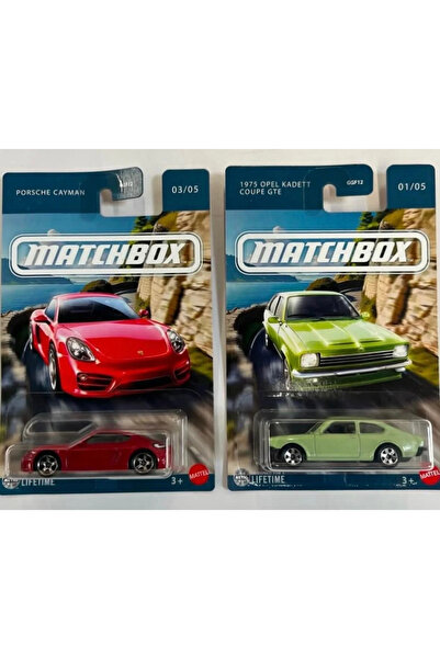 Matchbox Avrupa arabaları 5'li set