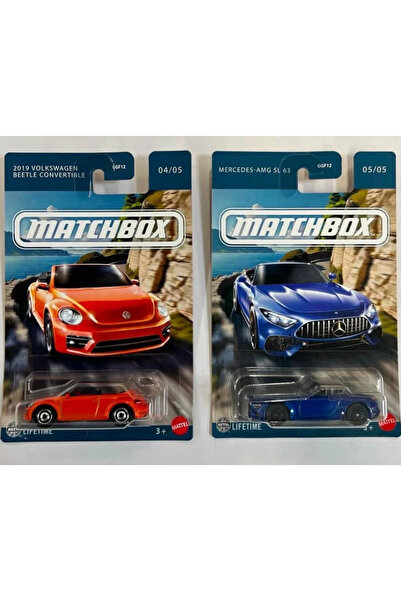 Matchbox Avrupa arabaları 5'li set