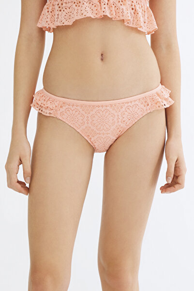 Penti Salmon Marseille Frill Side Bikini Bottom