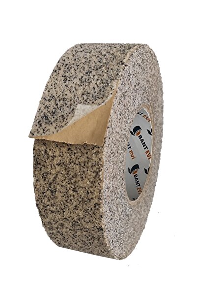 BANT EVİ Kum Desenli Merdiven Kaydırmaz Bant 5cmx5m Kum Rengi Zemin Kaymaz Bant Kahverengi