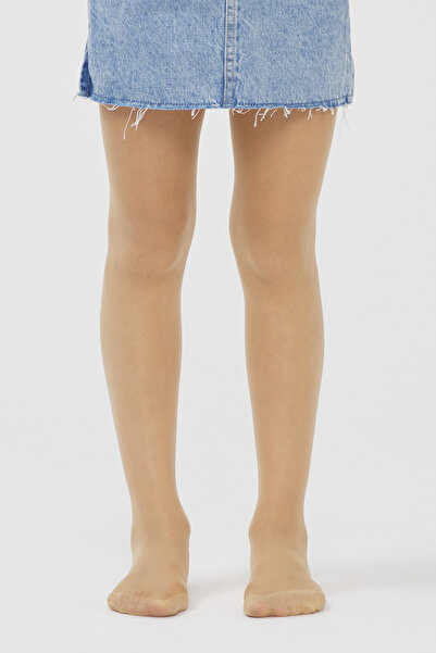 Penti Açık Ten Rengi Kız Çocuk 20 Külotlu Çorap