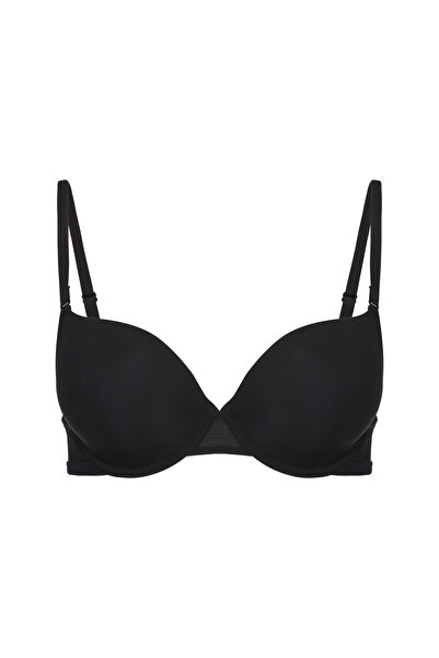 Penti Siyah Light Balenli Dolgusuz Sütyen