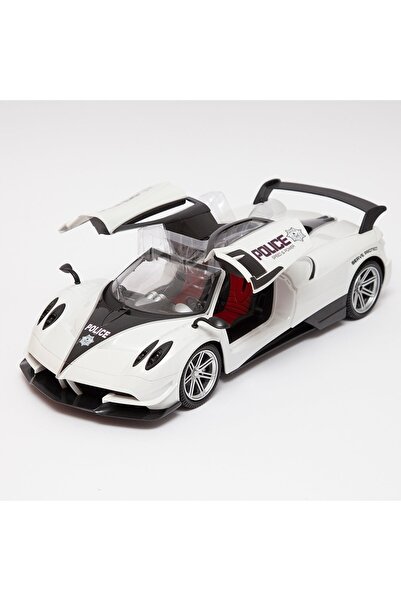divendi-ro Mașină de poliție cu telecomandă în formă de volan, lumini și sune...