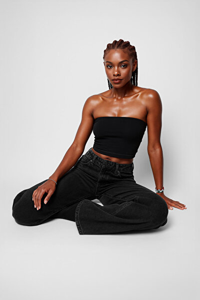 BANNY JEANS Pantaloni de jeans pentru femei cu talie înaltă