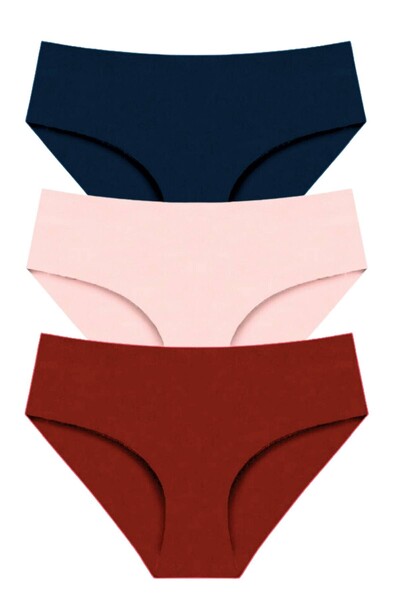 Newlilla 307 سراويل باتو ليزر نسائية بدون خياطة، عبوة 307-v2